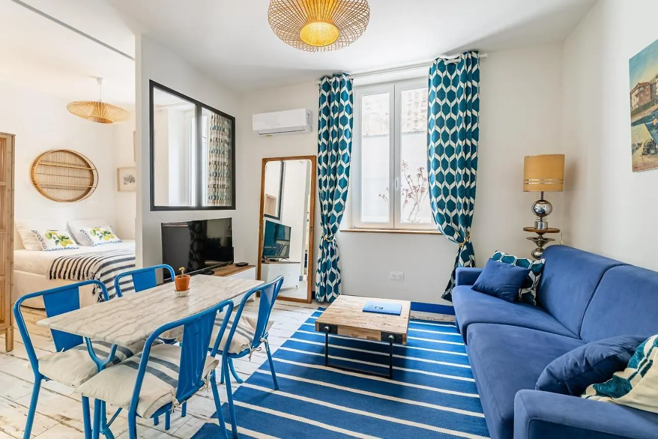 Studio Bleu 29M2, 120M Vieux-Port , Clim ,Wifi, Acces Autonome Avec Code location